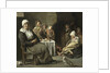 Peasant Interior with an Old Flute Player by Louis Le Nain
