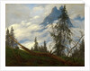 Mountain Peak with Drifting Clouds by Caspar David Friedrich