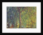 Weeping Willow by Claude Monet