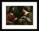 Christ and the Samaritan Woman at Jacobs Well by Guercino