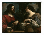Christ and the Samaritan Woman at Jacobs Well by Guercino