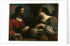 Christ and the Samaritan Woman at Jacobs Well by Guercino