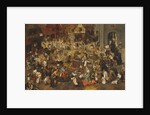 The Fight Between Carnival and Lent by Pieter Bruegel the Elder
