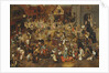 The Fight Between Carnival and Lent by Pieter Bruegel the Elder