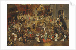 The Fight Between Carnival and Lent by Pieter Bruegel the Elder