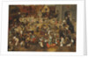 The Fight Between Carnival and Lent by Pieter Bruegel the Elder