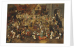 The Fight Between Carnival and Lent by Pieter Bruegel the Elder