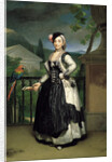 Portrait of Isabel Parreno Arce Ruiz de Alarcon y Valdés, Marchioness of Llano by Anton Raphael Mengs