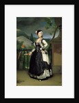Portrait of Isabel Parreno Arce Ruiz de Alarcon y Valdés, Marchioness of Llano by Anton Raphael Mengs