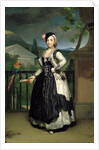 Portrait of Isabel Parreno Arce Ruiz de Alarcon y Valdés, Marchioness of Llano by Anton Raphael Mengs
