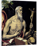The Repentant Saint Jerome by Dominico El Greco