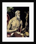 The Repentant Saint Jerome by Dominico El Greco