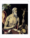 The Repentant Saint Jerome by Dominico El Greco