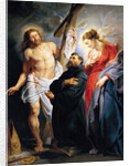 Saint Augustine Between Christ and the Virgin by Pieter Paul Rubens