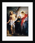 Saint Augustine Between Christ and the Virgin by Pieter Paul Rubens