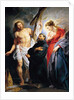 Saint Augustine Between Christ and the Virgin by Pieter Paul Rubens