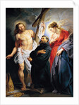 Saint Augustine Between Christ and the Virgin by Pieter Paul Rubens