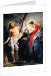 Saint Augustine Between Christ and the Virgin by Pieter Paul Rubens