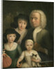 Self-portrait with Suzanna van Bommel and Two Daughters by Hendrik Spilman