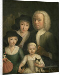 Self-portrait with Suzanna van Bommel and Two Daughters by Hendrik Spilman