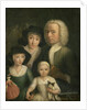 Self-portrait with Suzanna van Bommel and Two Daughters by Hendrik Spilman