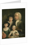 Self-portrait with Suzanna van Bommel and Two Daughters by Hendrik Spilman