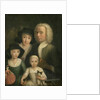 Self-portrait with Suzanna van Bommel and Two Daughters by Hendrik Spilman