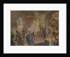 Sprinkling the hops (study) by Konstantin Yegorovich Makovsky