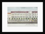 The Stroganov Palace by Vasily Semyonovich Sadovnikov