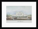 The Saint Petersburg Imperial Bolshoi Kamenny Theatre by Vasily Semyonovich Sadovnikov