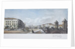 The Anichkov Bridge by Vasily Semyonovich Sadovnikov