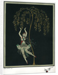 Tamara Karsavina in the ballet The Firebird by I. Stravinsky by George Barbier
