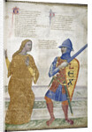 Prudence and Justice (From Regia Carmina by Convenevole da Prato) by Pacino di Buonaguida