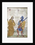 Prudence and Justice (From Regia Carmina by Convenevole da Prato) by Pacino di Buonaguida