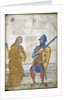 Prudence and Justice (From Regia Carmina by Convenevole da Prato) by Pacino di Buonaguida
