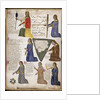The Seven Liberal Arts (From Regia Carmina by Convenevole da Prato) by Pacino di Buonaguida