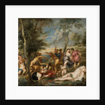 The Bacchanal of the Andrians by Pieter Paul Rubens