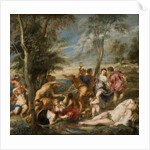 The Bacchanal of the Andrians by Pieter Paul Rubens