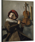 Boy playing the Flute by Judith Leyster