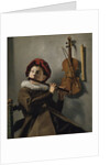 Boy playing the Flute by Judith Leyster