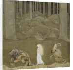 The Princess and the Trolls by John Bauer