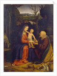 The Rest on the Flight into Egypt by Andrea Solari