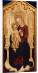 The Virgin and Child Enthroned by Cristoforo Moretti
