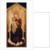 The Virgin and Child Enthroned by Cristoforo Moretti