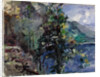 Jochberg at the lake of Walchensee by Lovis Corinth