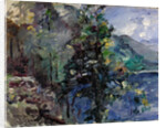 Jochberg at the lake of Walchensee by Lovis Corinth