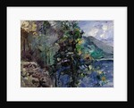 Jochberg at the lake of Walchensee by Lovis Corinth