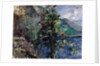 Jochberg at the lake of Walchensee by Lovis Corinth