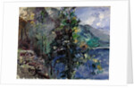 Jochberg at the lake of Walchensee by Lovis Corinth
