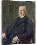 Portrait of Paul von Hindenburg by Max Liebermann